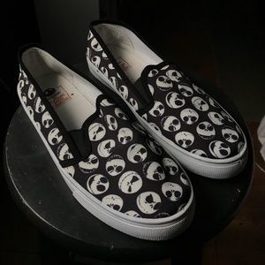 Nightmare Before Christmas Slip Ons